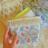 Blossom Ruffle Pouch