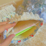Blossom Ruffle Pouch