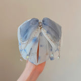 Blossom Veil Bow Clip