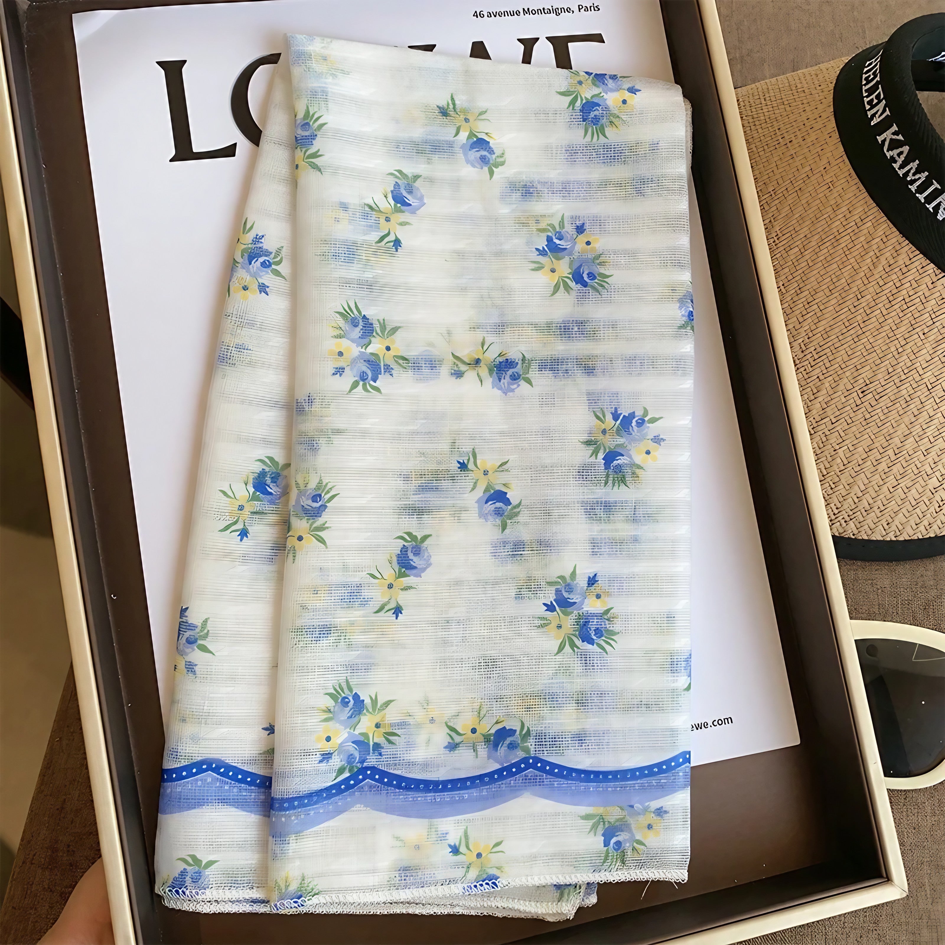 Soft Garden Scarf