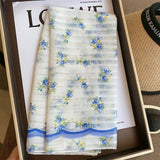Soft Garden Scarf