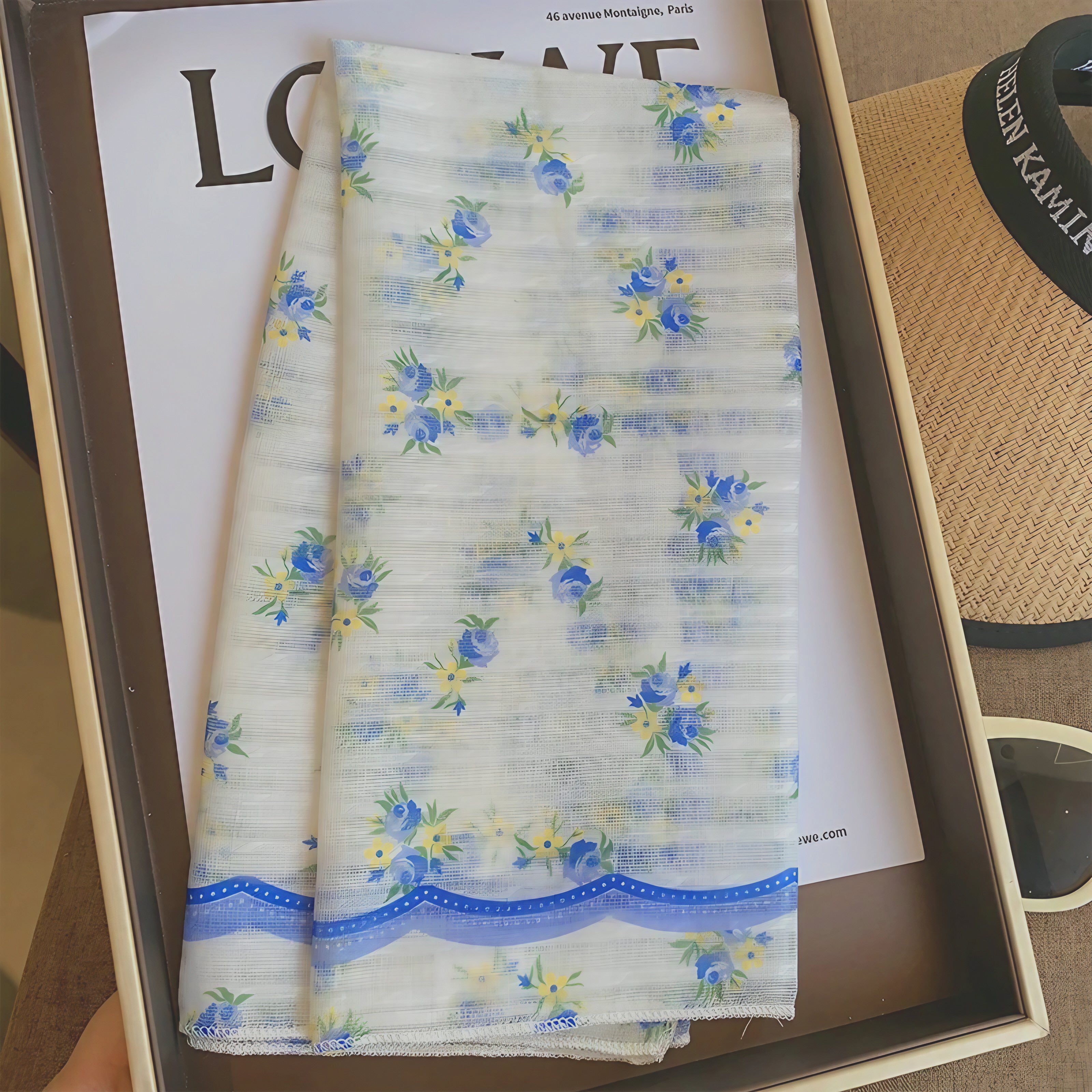 Soft Garden Scarf