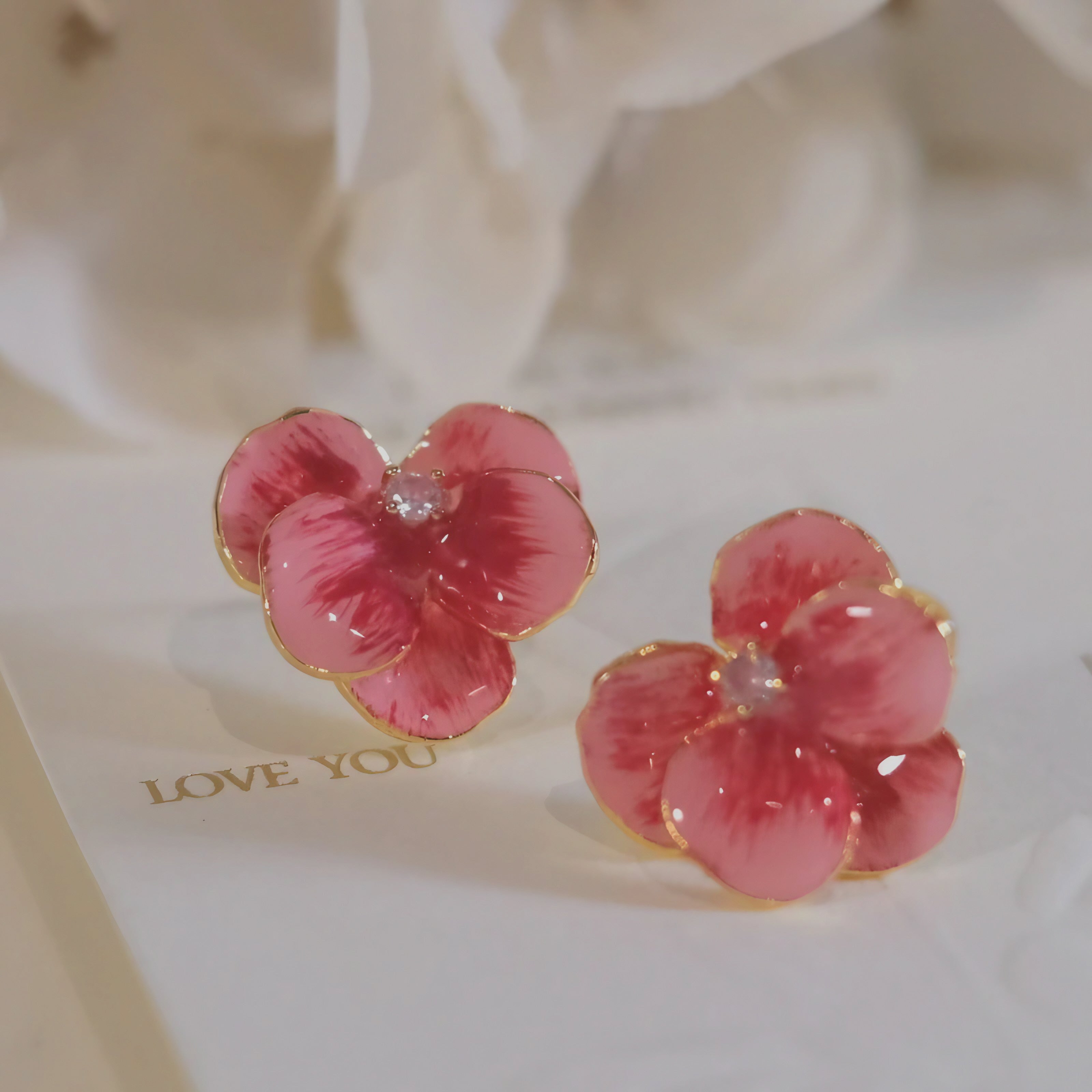 Blush Bloom Earrings