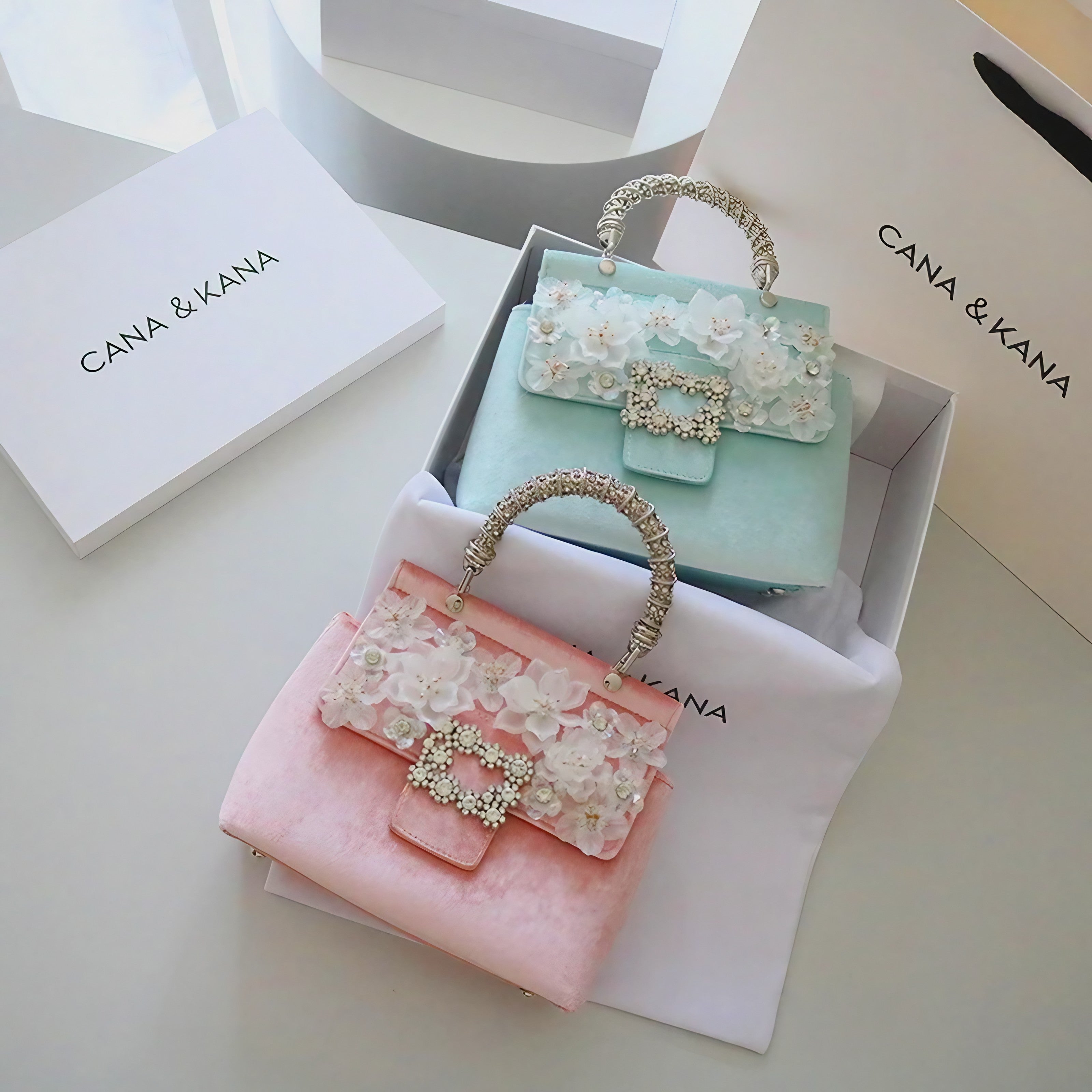 Blush Bloom Handbag