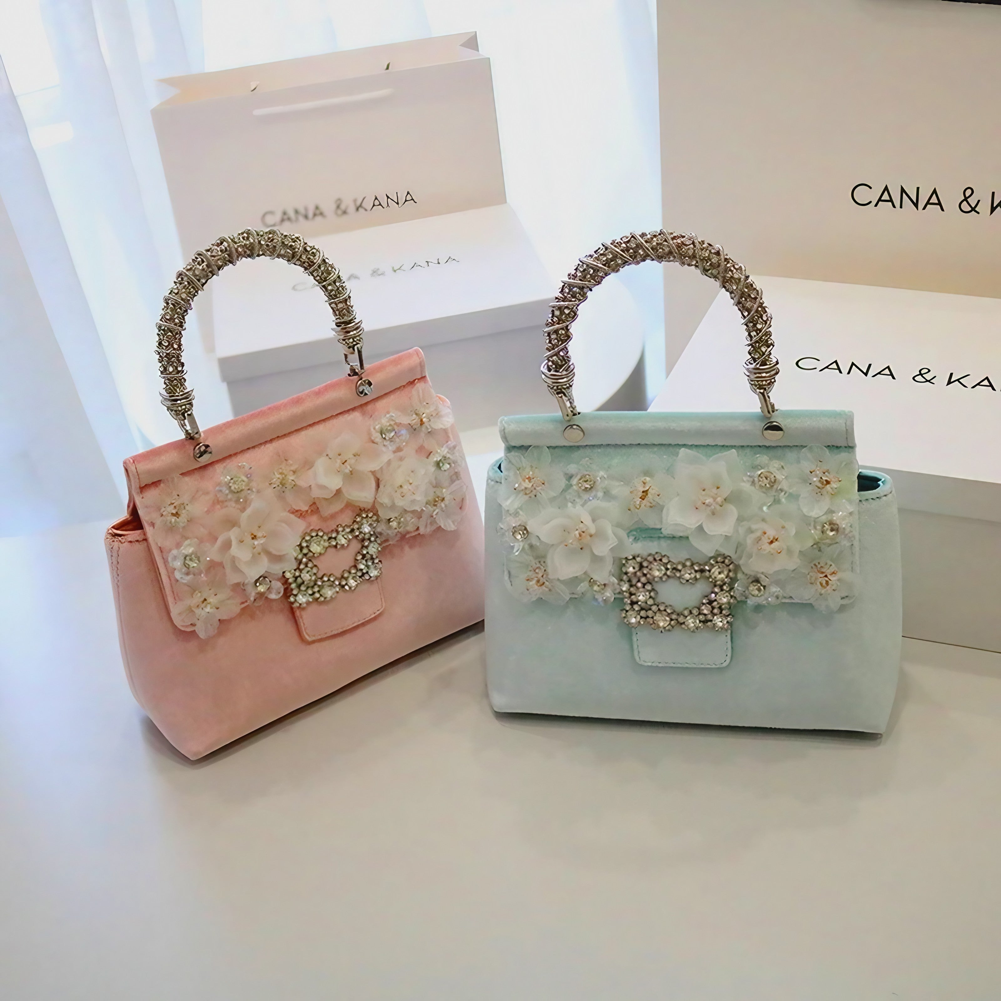 Blush Bloom Handbag
