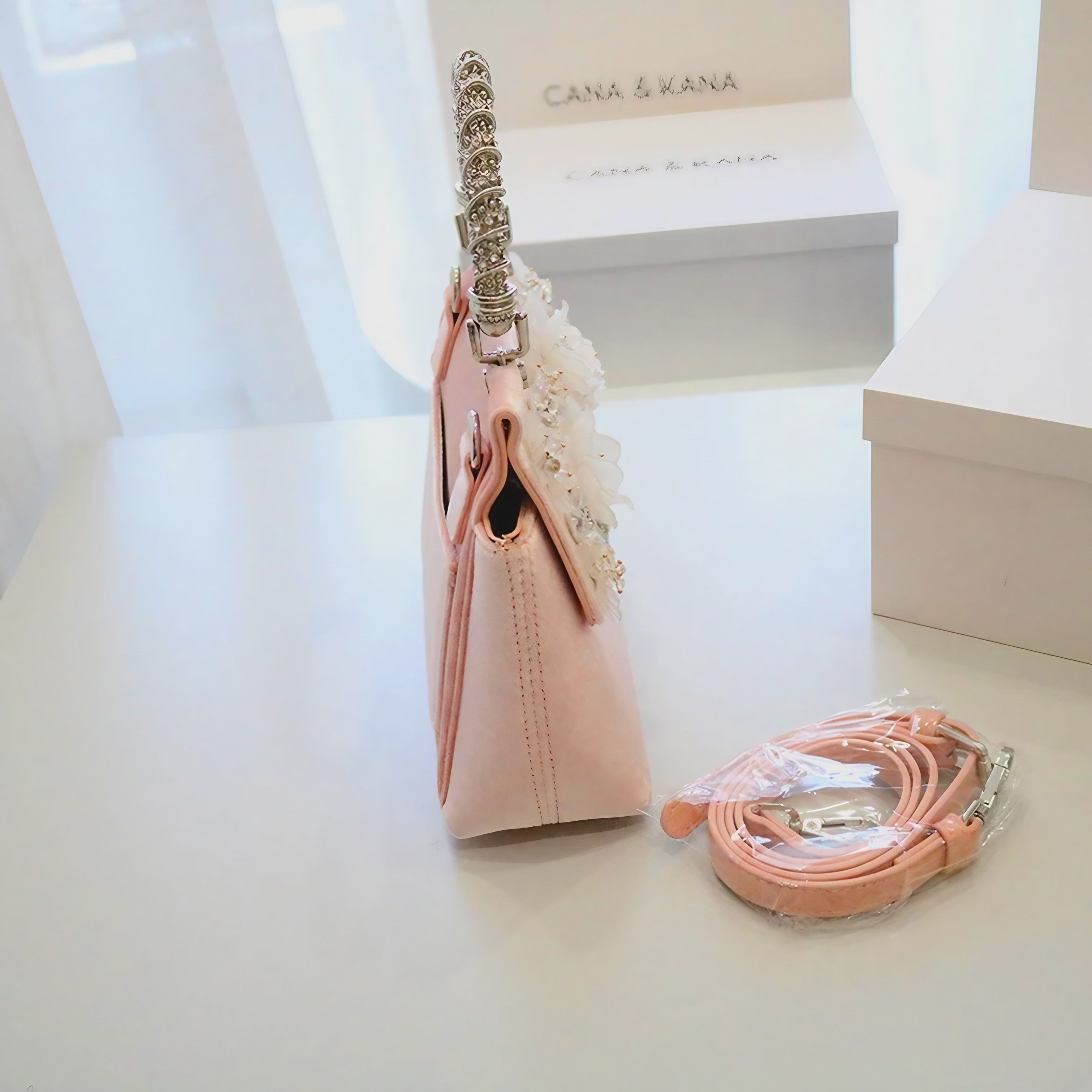 Blush Bloom Handbag