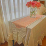 Blush Bow Table Runner