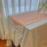 Blush Bow Table Runner