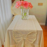 Blush Bow Table Runner
