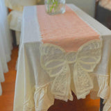 Blush Bow Table Runner