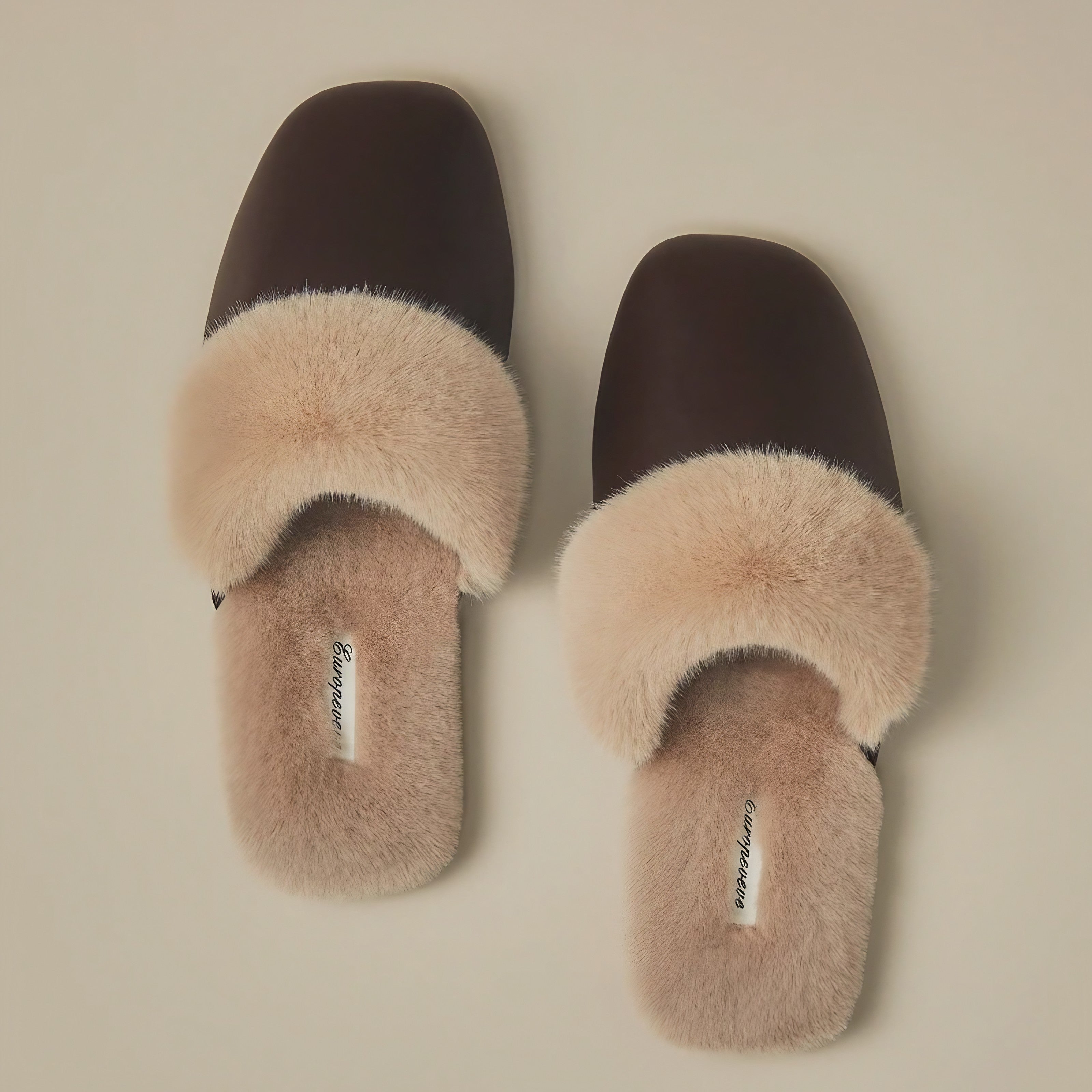 Blush Cozy Fur Slippers