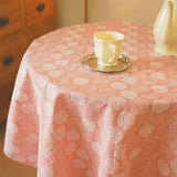 Blush Dot Tassel Tablecloth