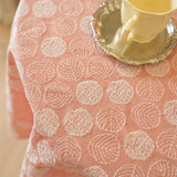 Blush Dot Tassel Tablecloth
