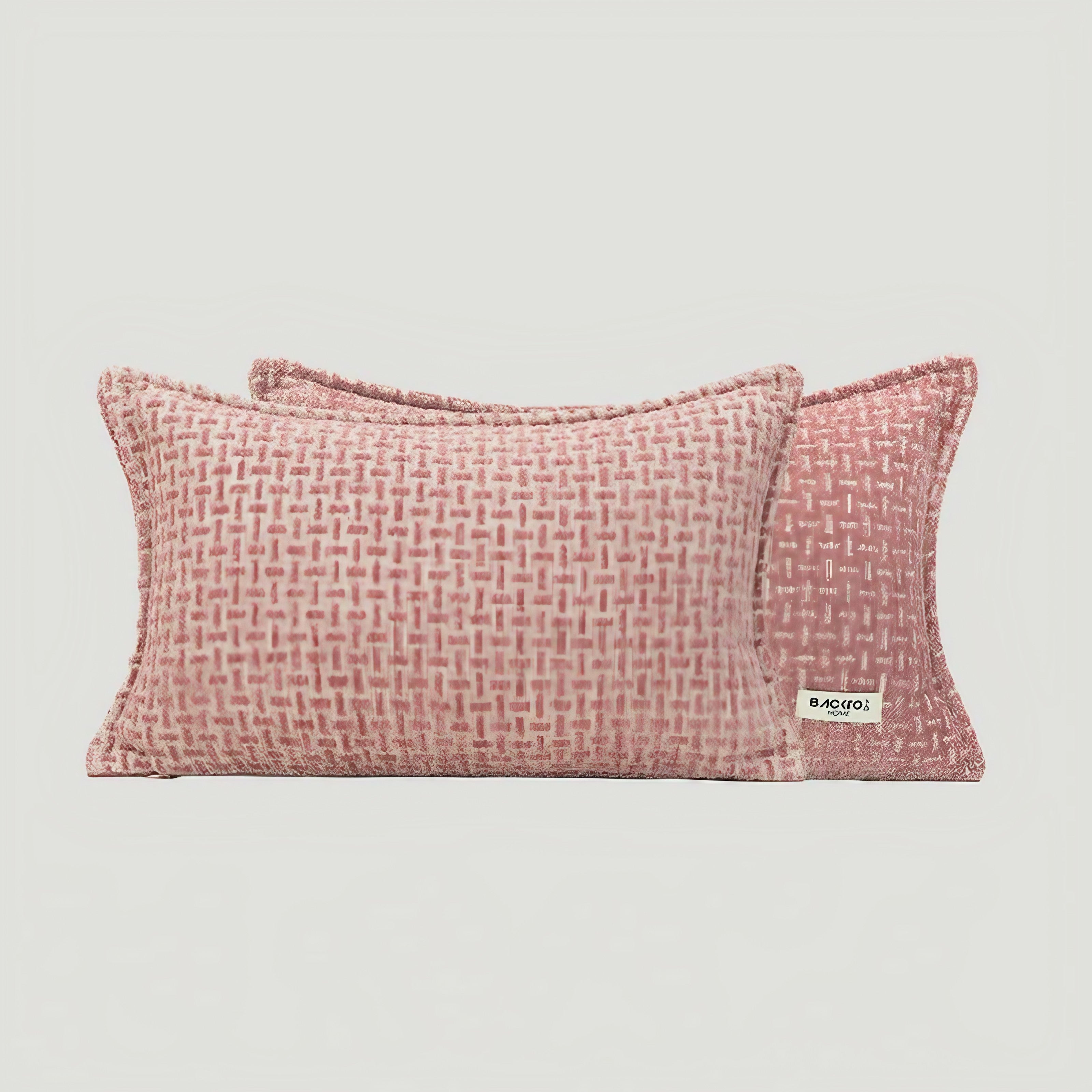 Blush Fringe Cushion Covers