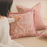 Blush Fringe Cushion Covers