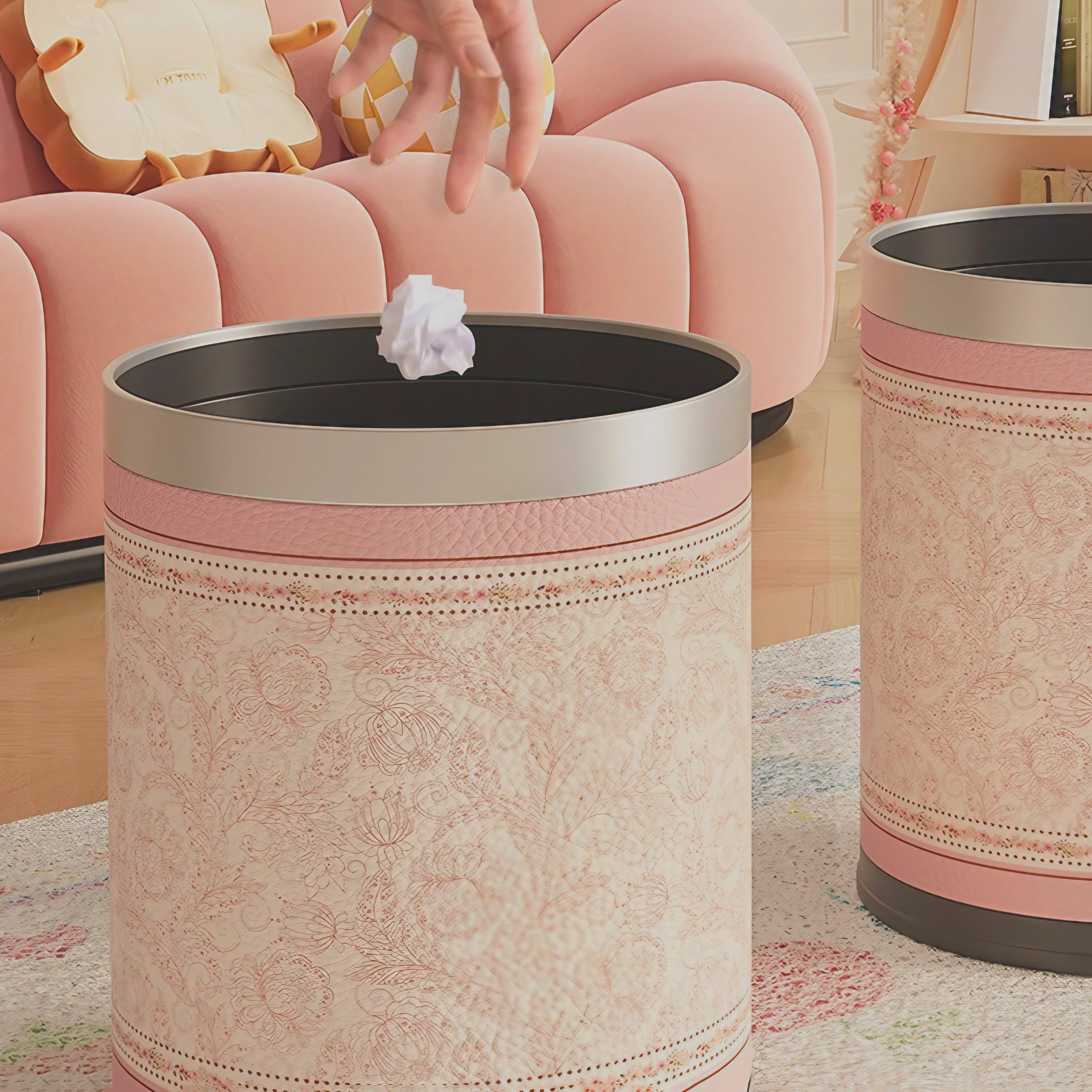 Blush Grace Bin
