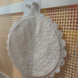 Blush Lace Floral Placemats