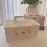 Blush Lace Vanity Caddy