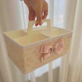 Blush Lace Vanity Caddy