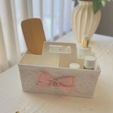 Blush Lace Vanity Caddy