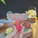 Blush Lotus Pedestal Cup