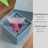 Blush Lotus Pedestal Cup