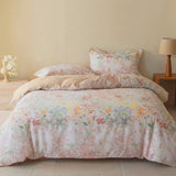 Blush Meadow Floral Bedding Set