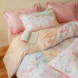 Blush Meadow Floral Bedding Set