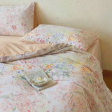 Blush Meadow Floral Bedding Set