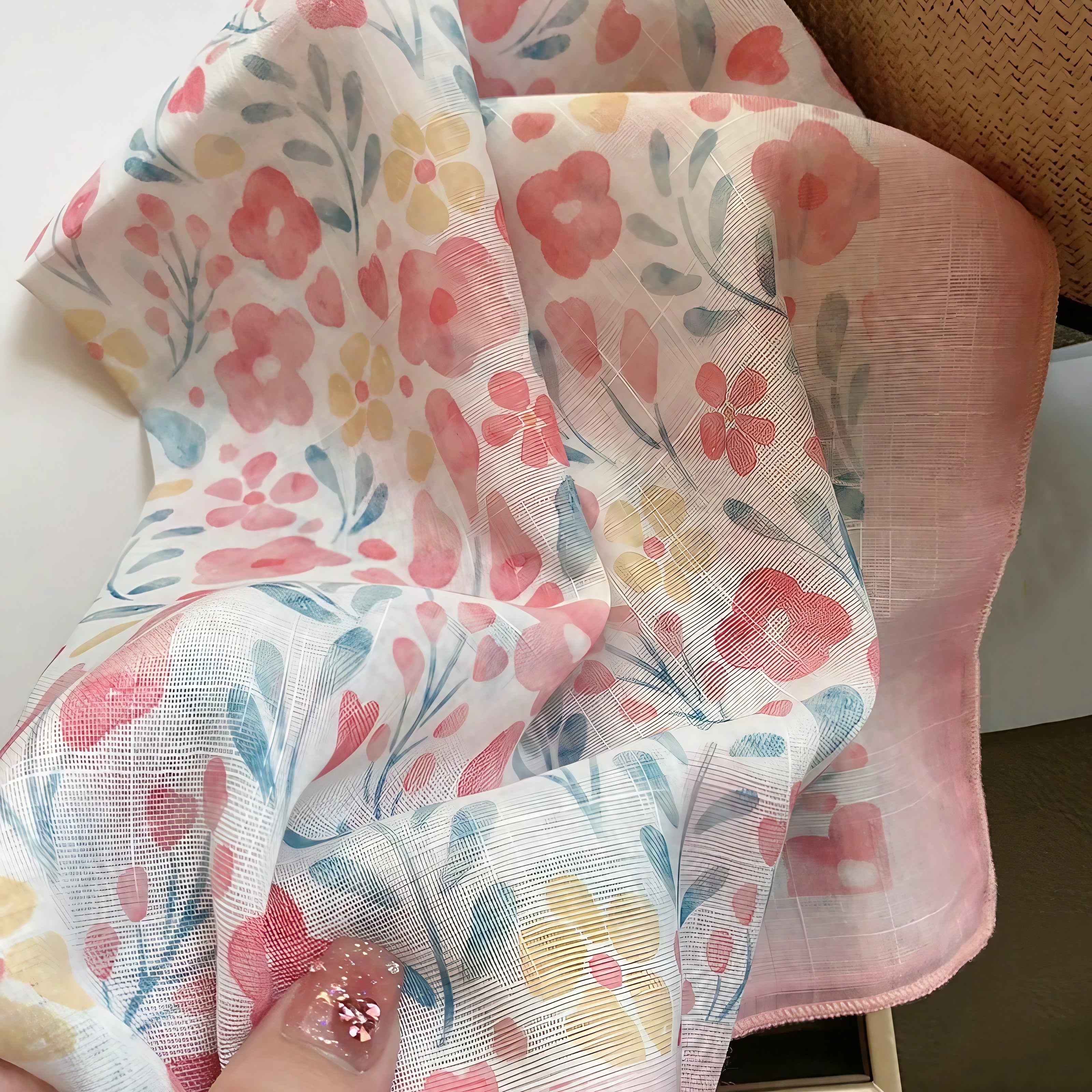 Blush Meadow Scarf