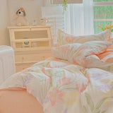 Blush Meadow Sheet Cover