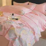 Blush Peony Bedding Set