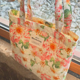 Blush Peony Garden Bag