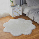 Blush Petal Faux Fur Rugs