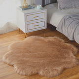 Blush Petal Faux Fur Rugs