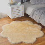 Blush Petal Faux Fur Rugs