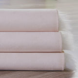 Blush Petal Faux Fur Rugs