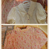 Blush Petal Lace Blouse