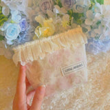 Blossom Ruffle Pouch