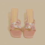 Blush Rose Heirloom Slides