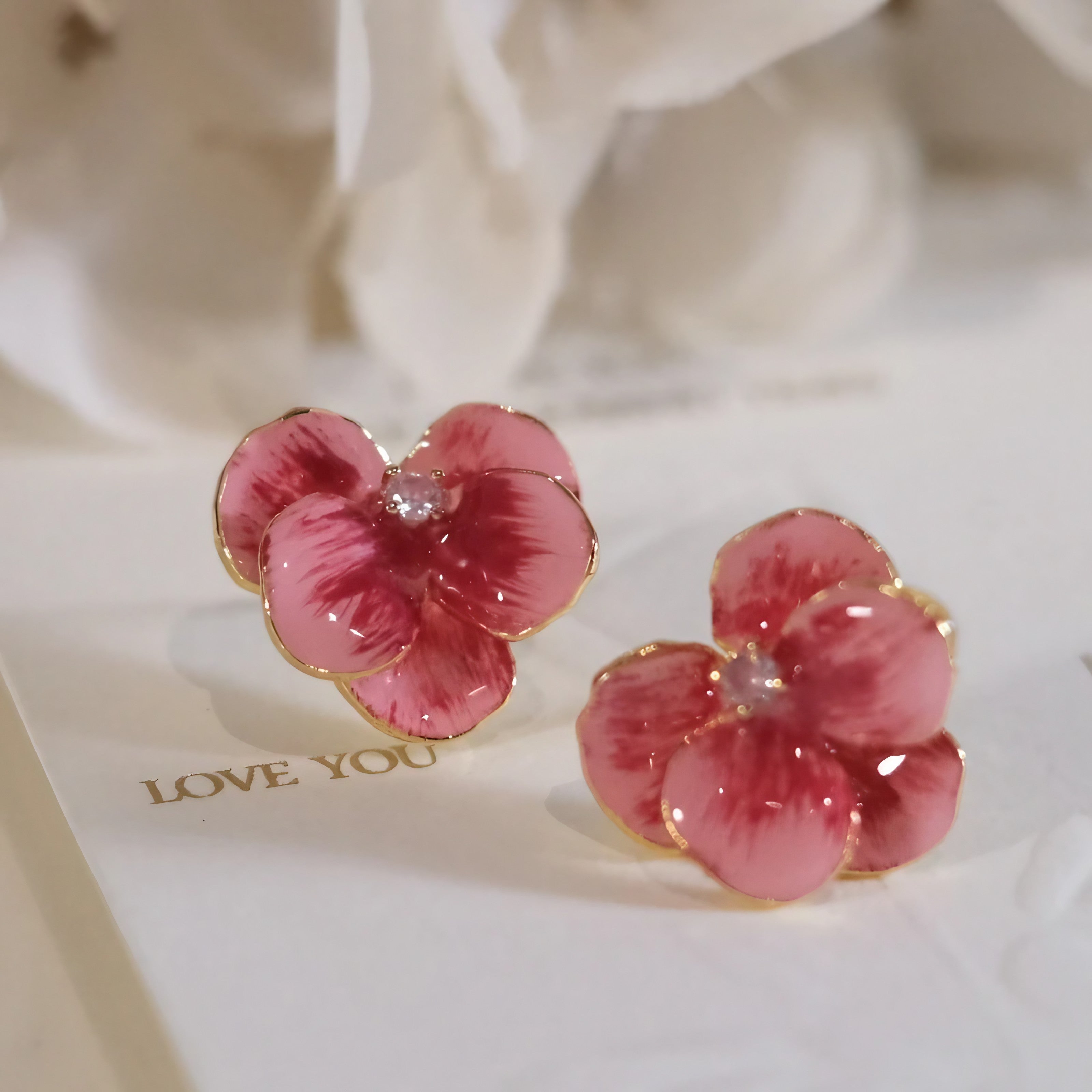 Blush Bloom Earrings