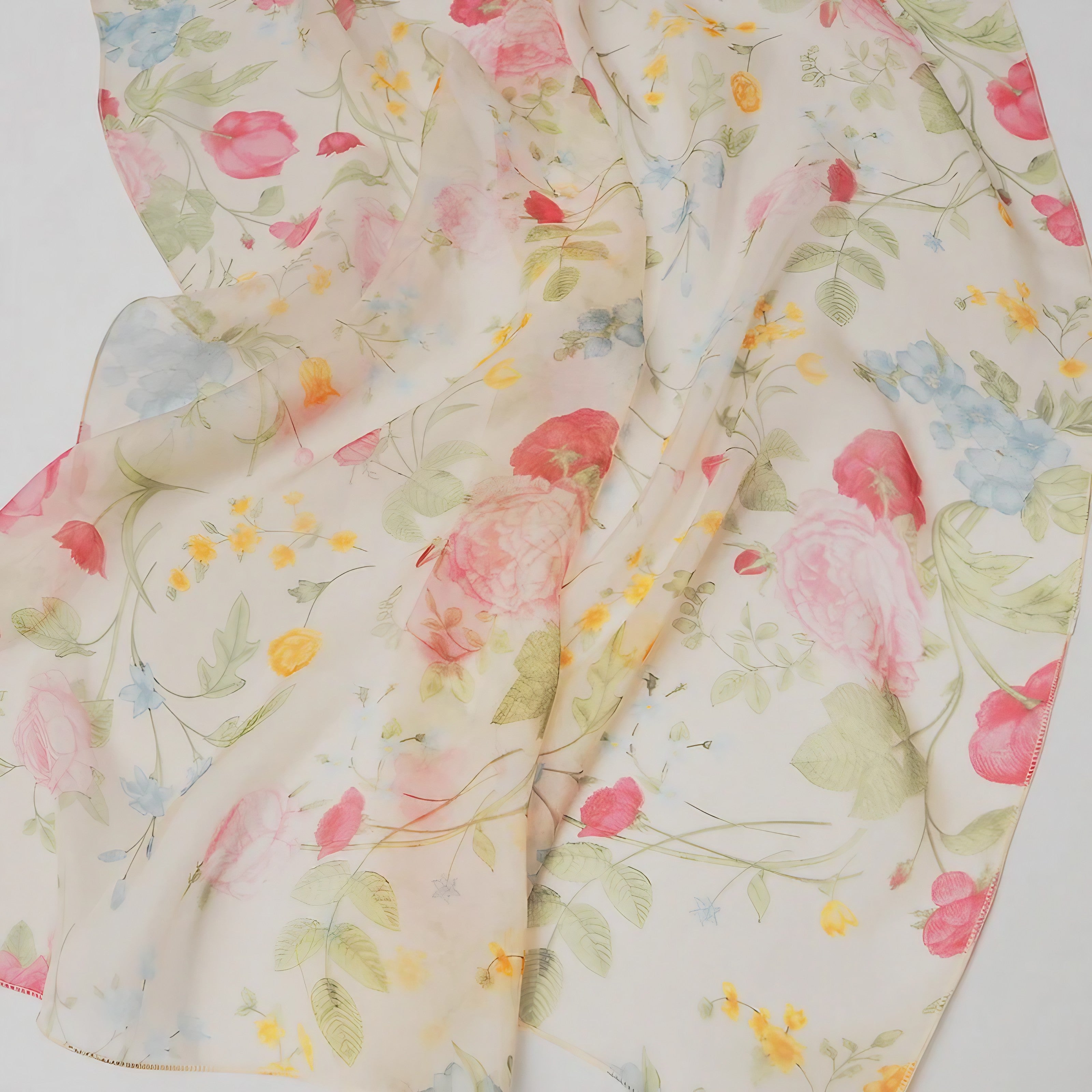 Blushing Meadow Tie Scarf