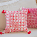 Bohemian Red Pattern Cushion Covers