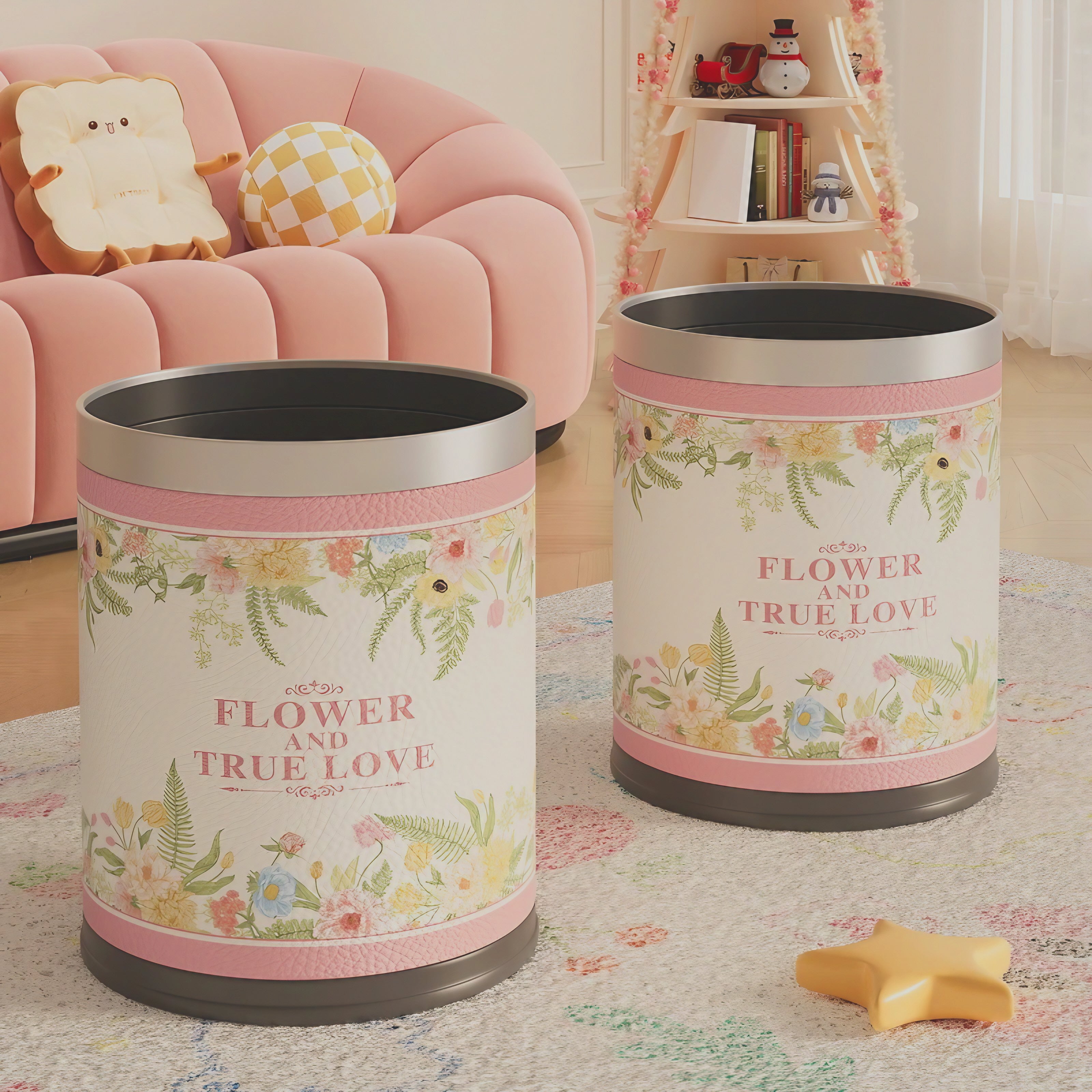 Blush Grace Bin