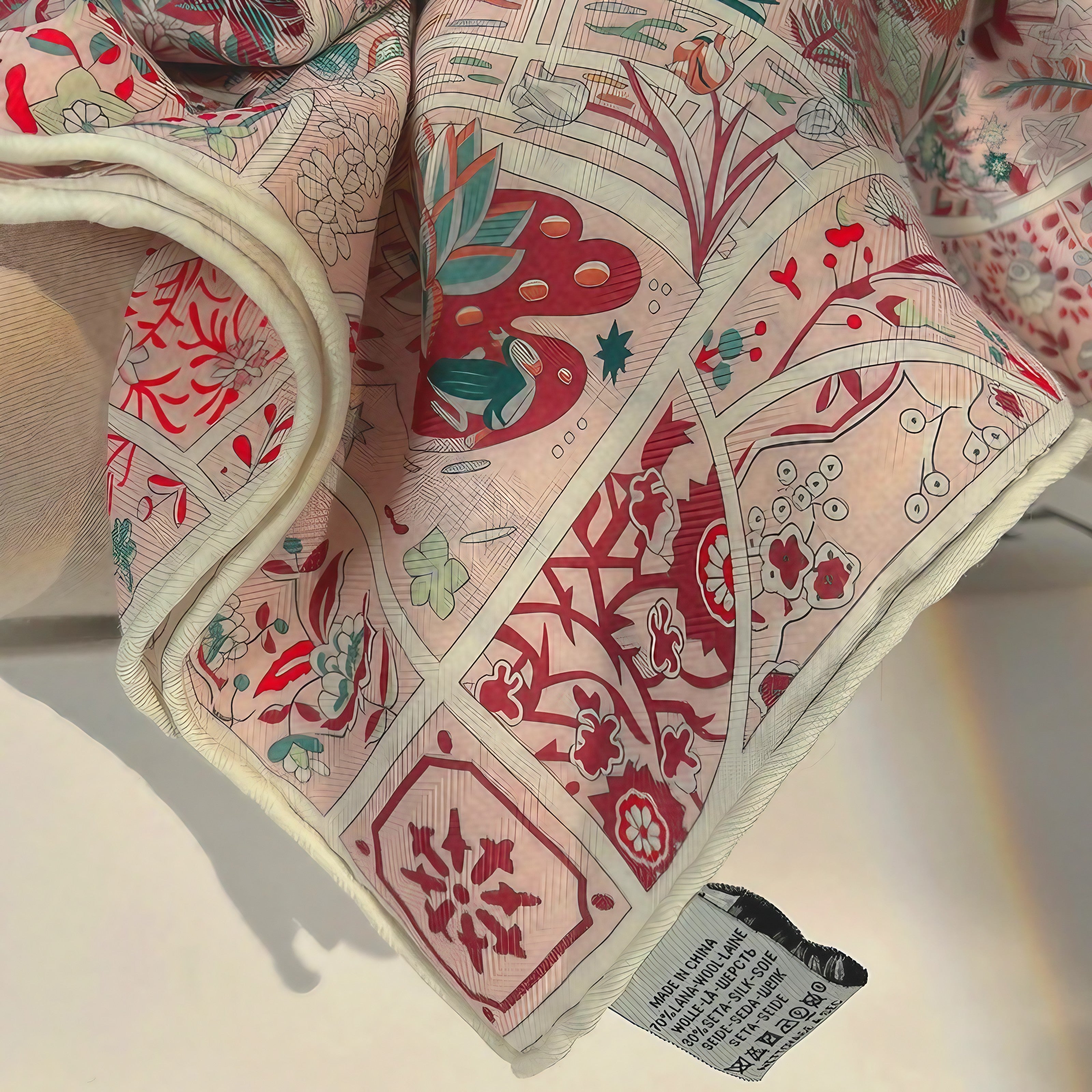 Botanical Poem Scarf