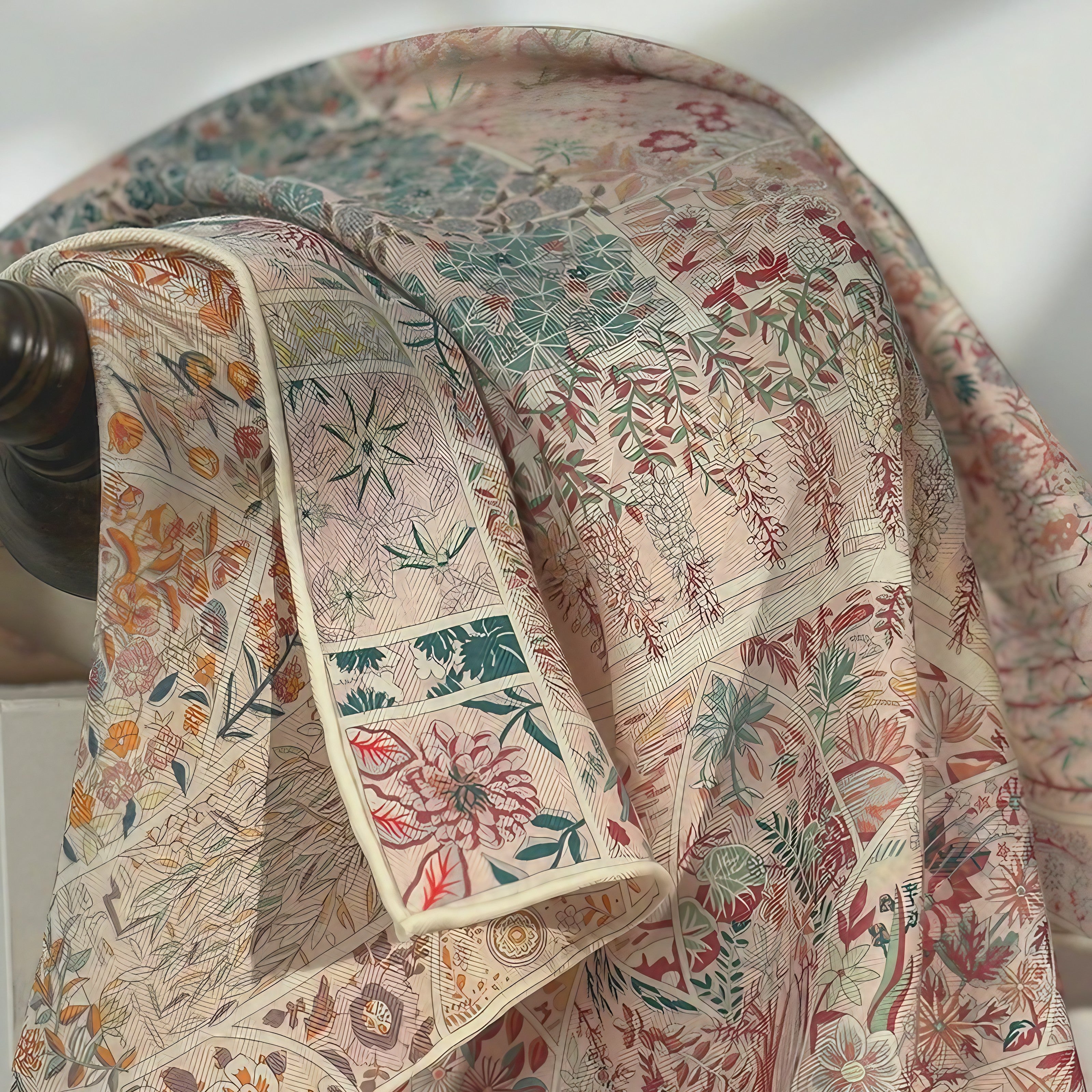 Botanical Poem Scarf