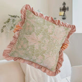 Botanical Ruffle Cushion Covers