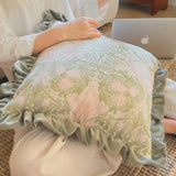 Botanical Ruffle Cushion Covers
