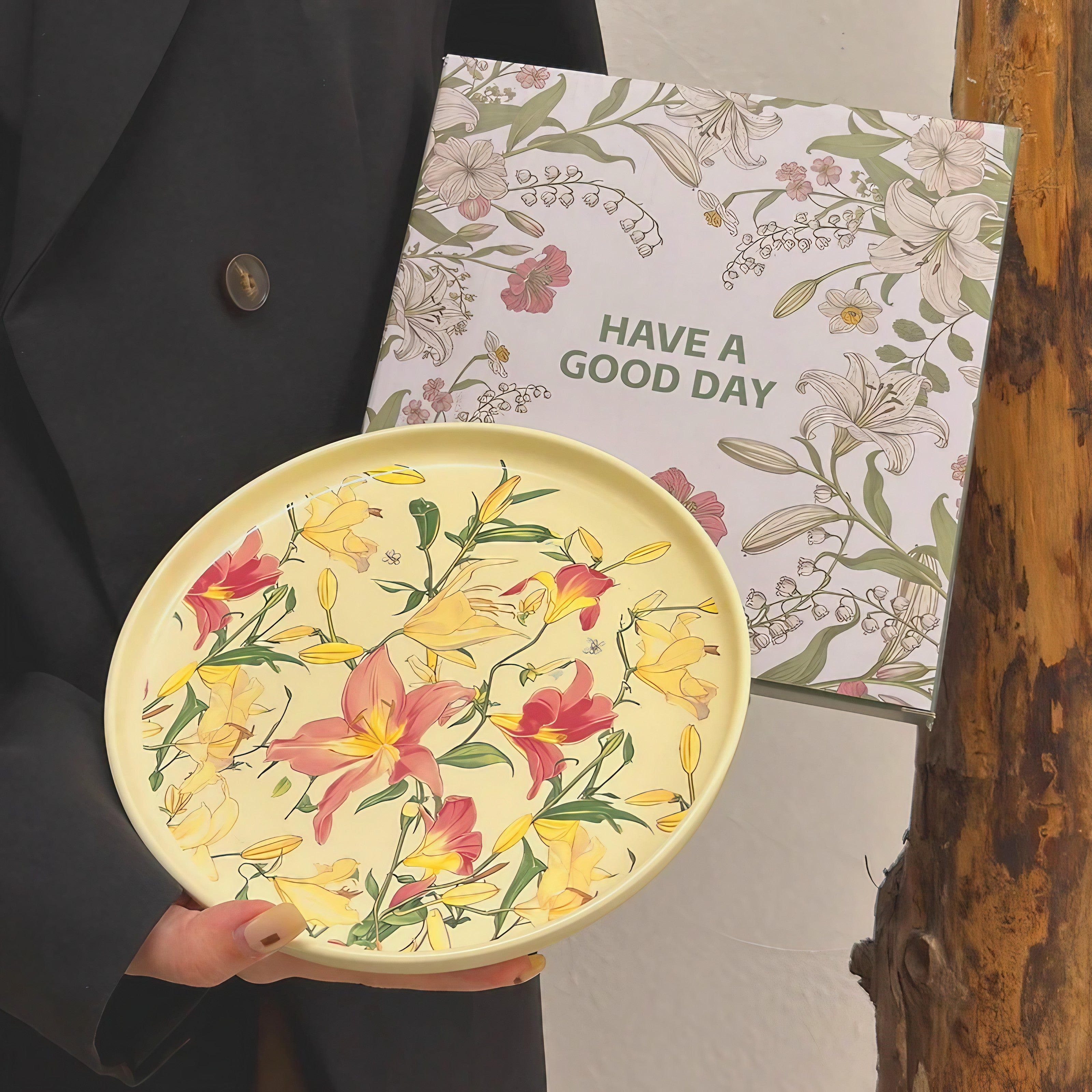 Botanical Sketch Tray