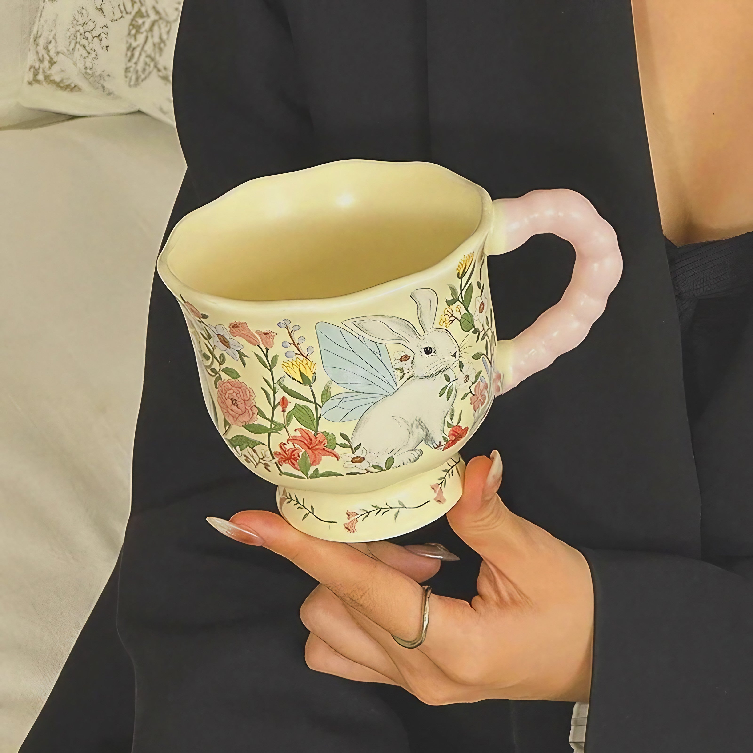 Bunny Blossom Mug
